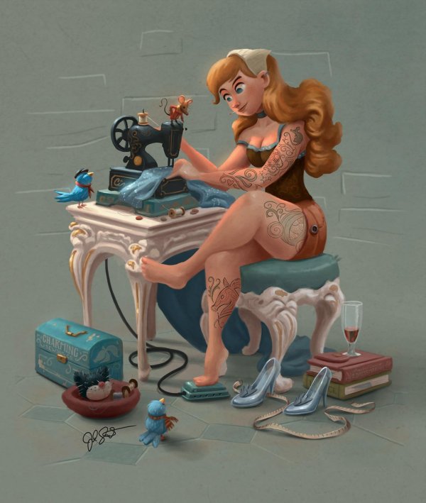 девушки дисней