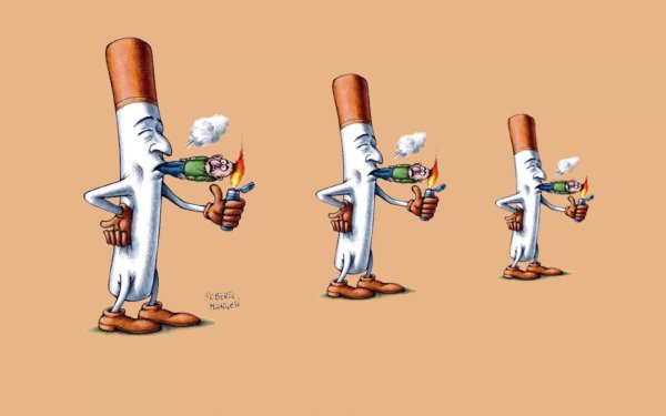 против курения