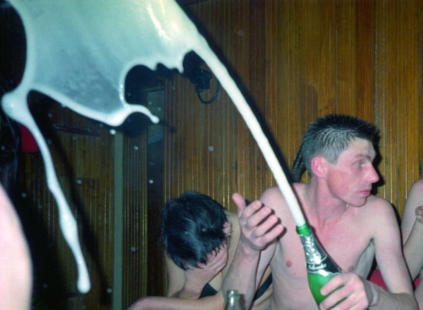 пьянка в сауне