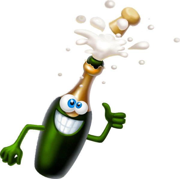 веселая бутылка