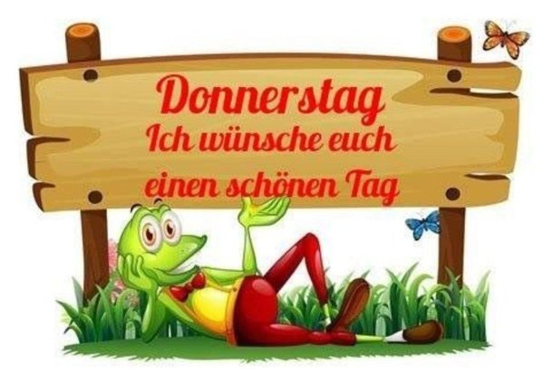 guten morgen donnerstag