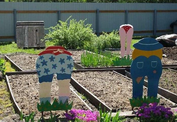 фигуры из фанеры для дачи