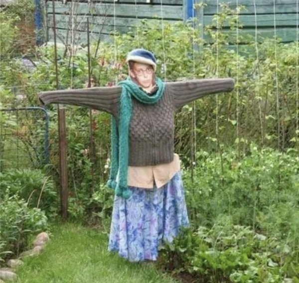 чучело для сада