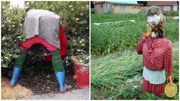 чучело для сада