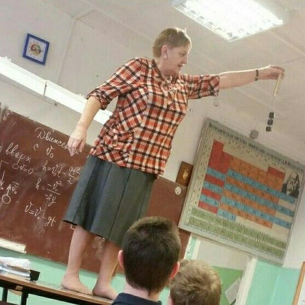 смешной преподаватель