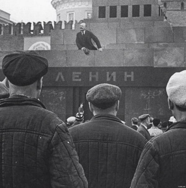 мавзолей ленина парад победы 1945