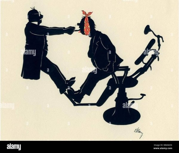 рисунок парикмахерская