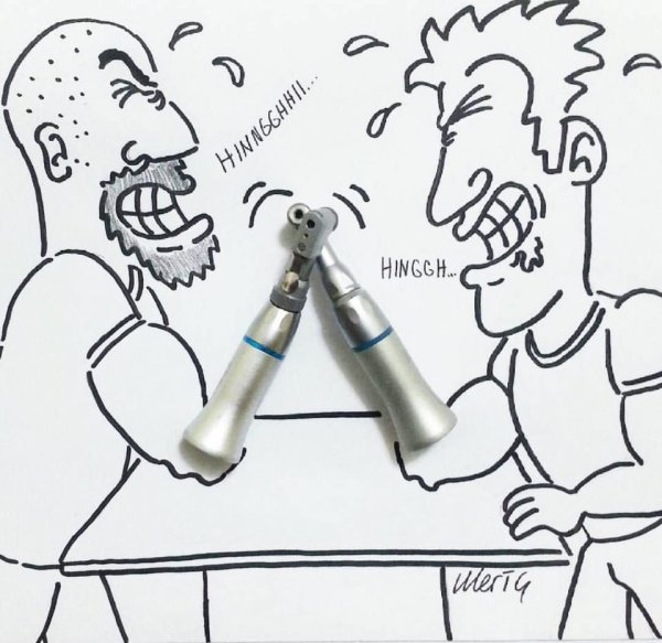 стоматологический низкоскоростной наконечник