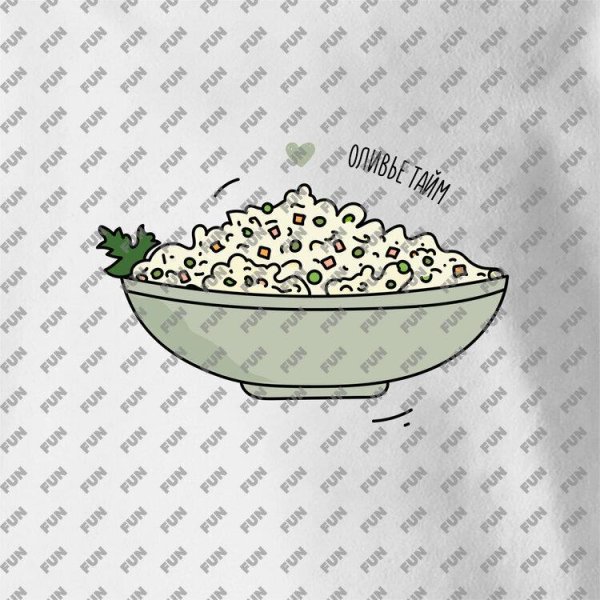 салат из риса