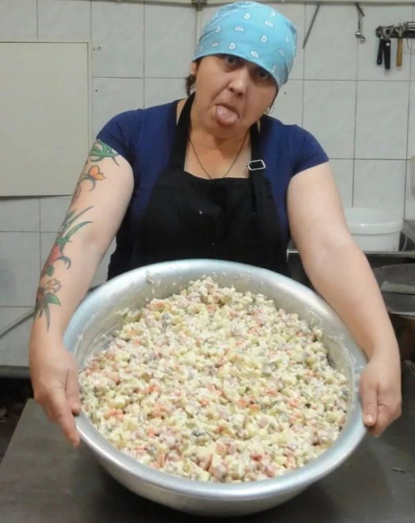 тазик оливье