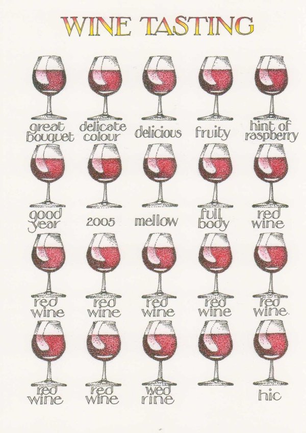 wine tasting journal