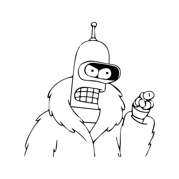 раскраска футурама