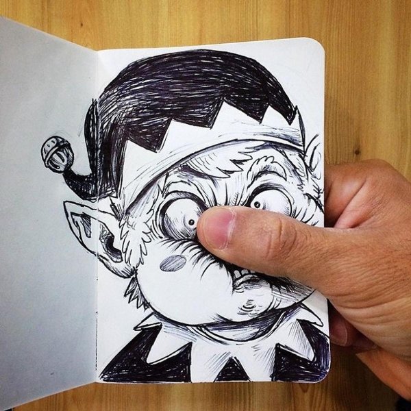 прикольный скетчбук