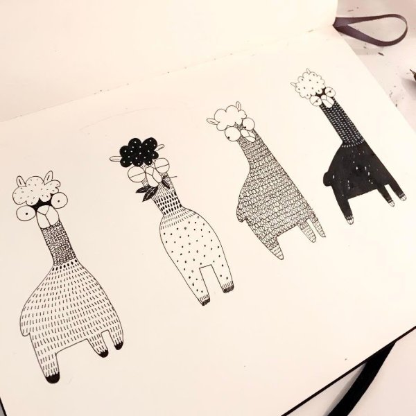 блокнот для эскизов