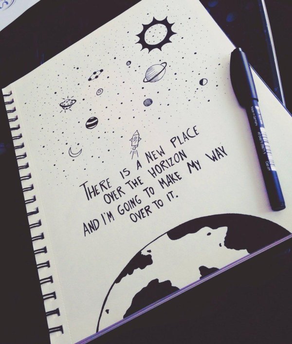 рисунки с цитатами