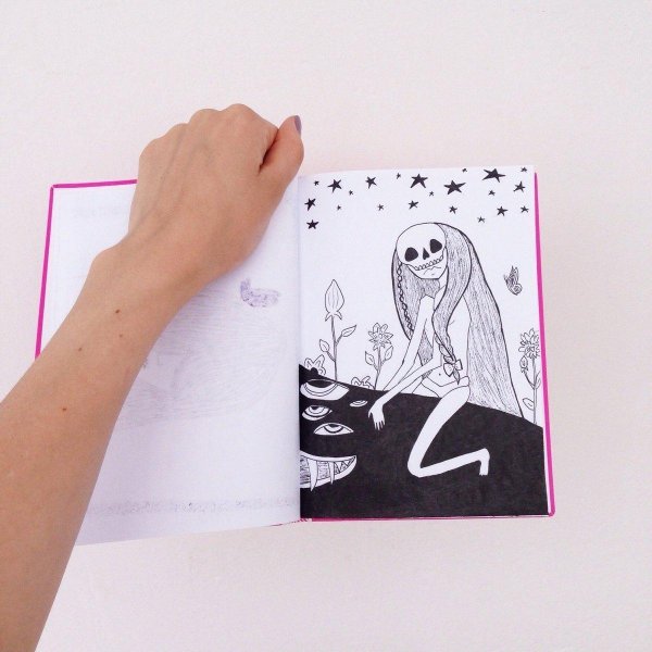 рисунок в скетчбук