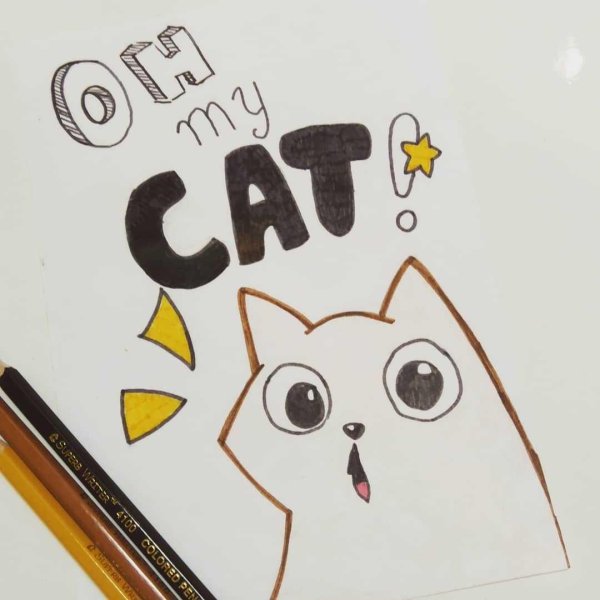 милые рисунки карандашом для срисовки