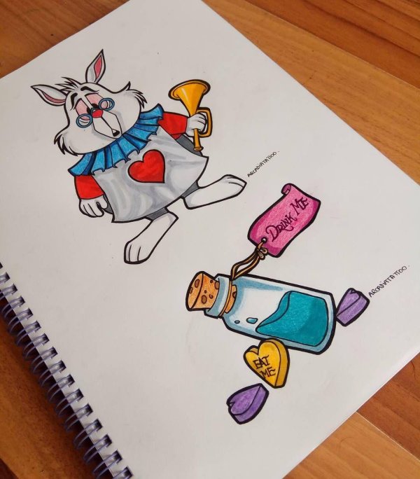 алиса в стране чудес кролик