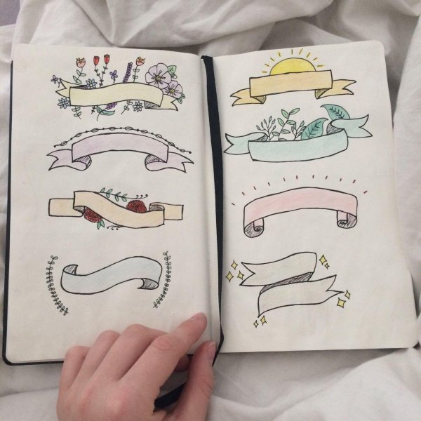 идеи для скетчбук