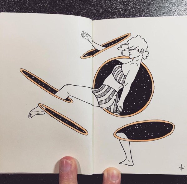 зарисовки для скетчбука легкие