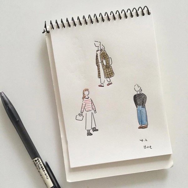 маленькие рисунки для скетчбука