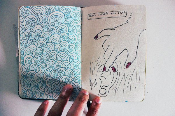 скетчбук рисунки