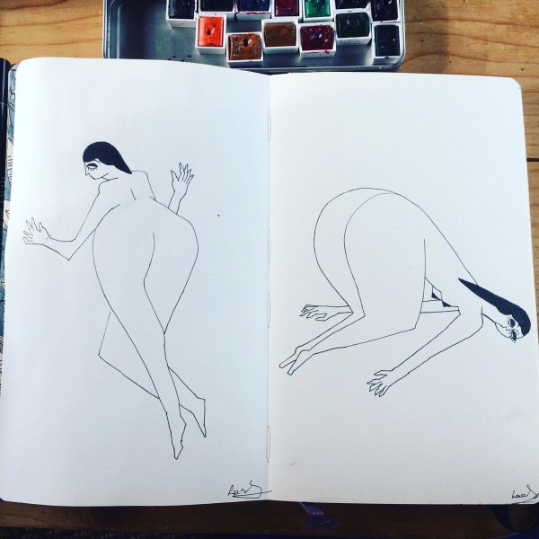 идеи для рисования в скетчбуке