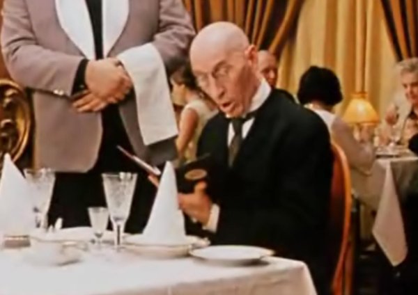 киса воробьянинов в ресторане