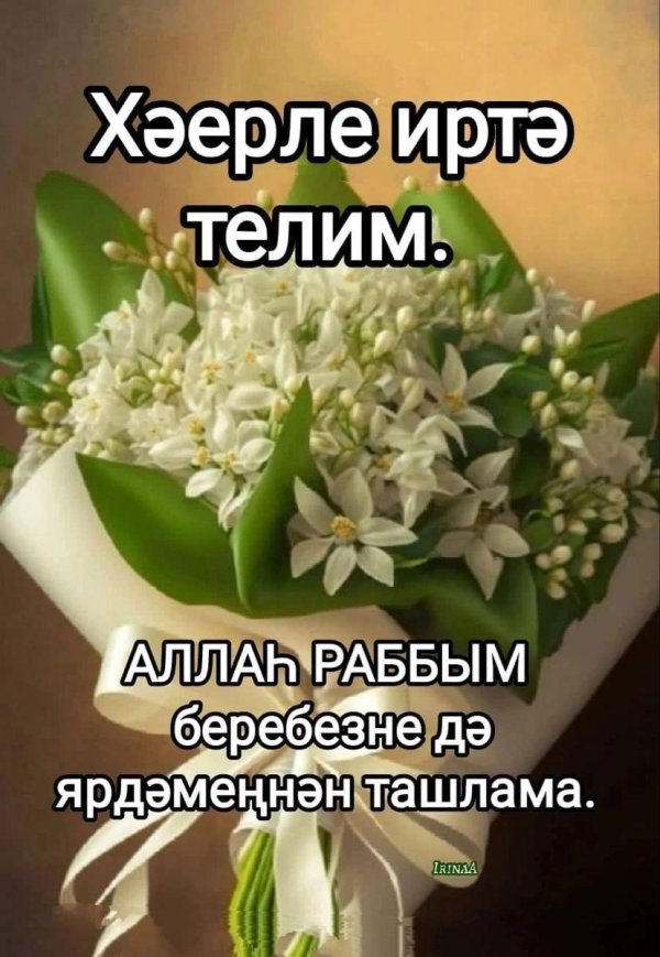 хәерле иртә дусларым