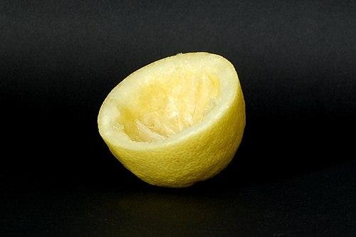половинка лимона