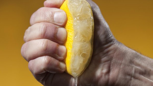 squeeze the lemon