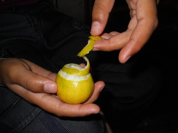 lemon peel