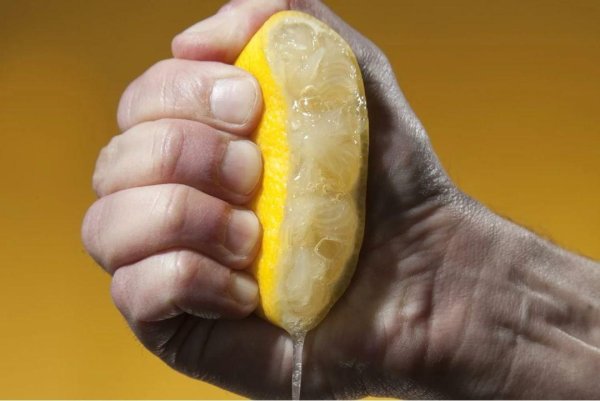 squeeze the lemon
