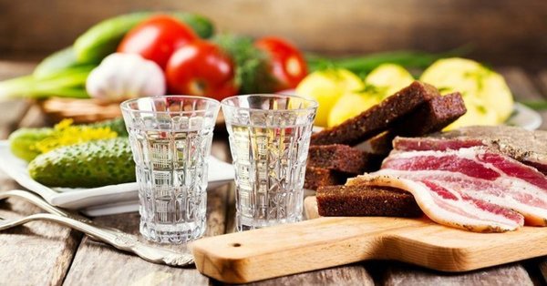 лучшая закуска к водке