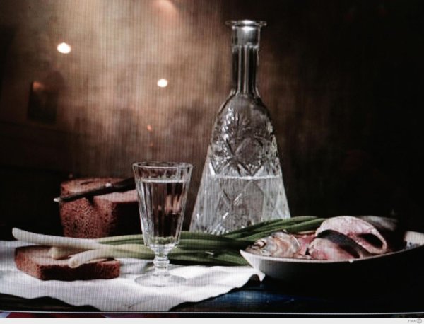 водка селедка